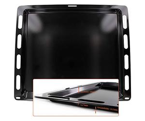 DL-pro Bandeja para horno (442 x 370 mm, apta para Bosch 00748225 748225 HEZ431001 Siemens HZ431001 Junker JZ11BE11)