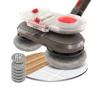 DL-pro Cabezal de limpiaparabrisas eléctrico compatible con aspiradoras Dyson V7 V8 V10 V11 V15 incluye depósito de agua, 4 accesorios para fregona, 6 almohadillas de repuesto para una limpieza sin