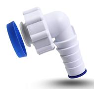 DL-pro Conector de manguera con conexión de condensación para sifón de 1 pulgada para lavadora y lavavajillas con diámetro de 19 mm