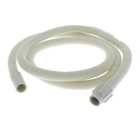 DL-pro Manguera de desagüe 22/24 mm de diámetro, 2,28 m para Whirlpool Bauknecht 481253029113 Manguera de desagüe para lavadora, lavavajillas y lavavajillas