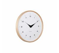 [DL] Reloj de pared Osado Dome Wood White