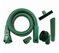 DL SERVICE Tubo aspirador Folletto flexible kit accesorios VK 130-131 VK 135-136 VK 140-150-200 compatible, verde