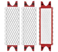 DLAIMI 3 Piezas Recambio Fregona para Vileda Ultramax Mopa Microfibra Kit,Cubierta Extra Ancha del Trapeador De Microfibra para Todos Los Pisos Duros Y Conveniente para Las Lavadoras (Gris-3)