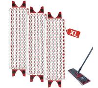 DLAIMI 3 Piezas Recambio Fregona para Vileda Ultramax XL Mopa Microfibra Kit,Cubierta Extra Ancha del Trapeador De Microfibra para Todos Los Pisos Duros Y Conveniente para Las Lavadoras
