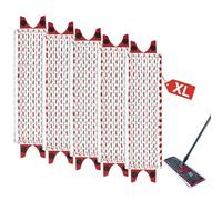 DLAIMI 5 Piezas Recambio Fregona para Vileda Ultramax XL Mopa Microfibra Kit,Cubierta Extra Ancha del Trapeador De Microfibra para Todos Los Pisos Duros Y Conveniente para Las Lavadoras