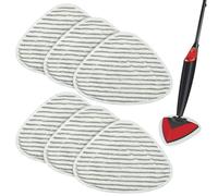 DLAIMI 6 Piezas Recambio de microfibras para mopa Steam compatibles con Vileda Steam/Plus, Microfibra Cubiertas de repuesto Mopa,Lavable fregona almohadillas de limpieza de recambio Mop Pad Spray