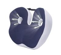 DLBJ Almohada de espuma viscoelástica para alivio de huesos sentados, cojín de asiento para glúteos, parte inferior de la espalda, isquiotibiales, caderas, tuberosidad isquial, reduce la fatiga para