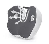 DLBJ Almohada de espuma viscoelástica para alivio de huesos sentados, cojín de asiento para glúteos, parte inferior de la espalda, isquiotibiales, caderas, tuberosidad isquial, reduce la fatiga para