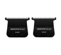 DLC - Cuchillas de repuesto para recortadora BaByliss PRO Barberology, hoja de recortadora DLC 2.0 para recortadora BaByliss FX787 y FX726, color negro (DLC negro/2 piezas)