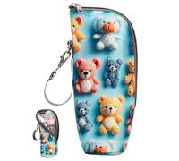 DLDIZM Bolsa Isotérmica para Biberones de Bebé con Diseño 3D, Funda Térmica de Aluminio para Comida de Bebé, Nevera Portátil para Biberón, Bolsa Aislante para Comida