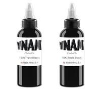 DLDN01 2 botellas de tinta negra pura para tatuajes, tinta negra verdadera para tatuajes humanos o piel experimental (30 ml)