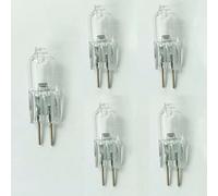 DLEDMOP 40w 6v G4 Bombillas halógenas Luz 2700k Blanco cálido G4 Base de dos clavijas Bombilla halógena para lámpara de escritorio de candelabros (5PCS / 40W)