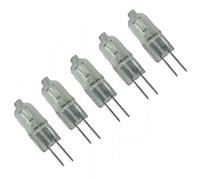 DLEDMOP Bombilla Halogena 5 Uds G4 24V 10W 20W Bombillas Halógenas Blanco Cálido Lámpara De Cápsula Regulable 35W Lámpara De Cuentas Insertadas Bombilla Halógena,20W