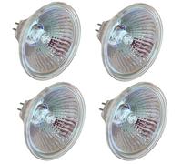 DLEDMOP Bombilla halógena 50W Mr16 24v 20w 35w bombillas halógenas 2 pines Gu5.3 base para paisaje interior o exterior lámpara de inundación (4PCS / 35W)