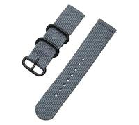 DLEEFCUVI Correa deportiva for reloj de nailon tejido de 18 mm, 24, 22 mm, 20 mm, compatible con Samsung Galaxy 7, 4, 5, 6 Gear S3 Classic Active 2, Amazfit Fabric band