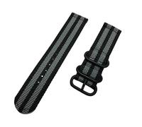DLEEFCUVI Correa deportiva for reloj de nailon tejido de 18 mm, 24, 22 mm, 20 mm, compatible con Samsung Galaxy 7, 4, 5, 6 Gear S3 Classic Active 2, Amazfit Fabric band
