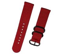 DLEEFCUVI Correa deportiva for reloj de nailon tejido de 18 mm, 24, 22 mm, 20 mm, compatible con Samsung Galaxy 7, 4, 5, 6 Gear S3 Classic Active 2, Amazfit Fabric band