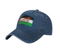DLERFLOVR Gorra de Béisbol Ajustable Unisex, Gorras de Béisbol Hombre Patrimonio Cultural Retro Gorra Bandera Palestina con Visera y Cierre Ajustable para Casuales Running Beisbols Tenis Golf