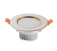 DLHH Focos LED empotrables para Interiores de 5 W, luz de Pared de Aluminio de bajo Consumo, Luces de Techo Sencillas para baño, Dormitorio, Pasillo, Sala de Estar y Cocina