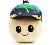 Dlishka Rise Animal de peluche, lindo planeta, peluche de mascota gravitacional, tierra suave, peluche inspirado en la Artemis 2 Mission, figura de peluche Kawaii para niños y adultos