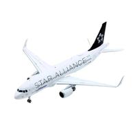DLKMTIND Modelo prefabricado a Escala 1:200 for el avión de Metal Fundido a presión A320 Star Alliance de Lufthansa EW2320012 D-AIUA