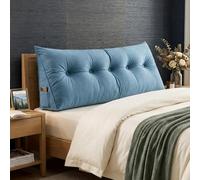DLLDLGG Almohada Grande En Forma De Cuña para Cabecero con Funda Extraíble