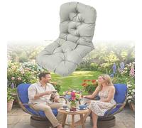 DLLDLGG Cojín De Repuesto para Tumbona De Respaldo Alto, Almohadilla para Mecedoras De Exterior Muebles De Patio, Cojines para Sillones Reclinables Adirondack De Jardín