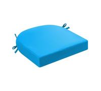 DLLDLGG Cojín En Forma De U para Sillas Y Asientos De Patio, con Relleno De Espuma De Alta Densidad, Apto para Interiores Y Exteriores Durante Todo El Año, Disponible En Múltiples Tamaños Y Colores