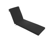 DLLDLGG Cojín para Tumbona De Exterior, 183x53cm/193x56cm/203x66cm, Resistente Al Agua Y A La Decoloración, para Tumbonas De Piscina, con Funda Extraíble Y Lazos Antideslizantes para Patio Y Jardín