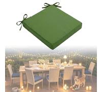 DLLDLGG Cojines Impermeables para Asientos De Exterior, Cojín Reversible para Sillas De Patio con Cintas Antideslizantes Y Funda Extraíble, Almohadones para Muebles De Comedor De Jardín