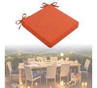 DLLDLGG Cojines Impermeables para Asientos De Exterior, Cojín Reversible para Sillas De Patio con Cintas Antideslizantes Y Funda Extraíble, Almohadones para Muebles De Comedor De Jardín