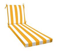 DLLDLGG Cojines para Tumbonas De Exterior, Impermeables Y Cómodos, con Funda Extraíble para Piscina, Terraza, Jardín Y Playa