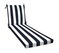 DLLDLGG Cojines para Tumbonas De Exterior, Impermeables Y Cómodos, con Funda Extraíble para Piscina, Terraza, Jardín Y Playa