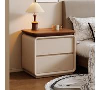 DLLDQBD Mesa de Noche Minimalista Moderna de Madera Maciza con cajones de Almacenamiento, Armario de Dormitorio, Unidad de cajones de Madera(Size:50x40x52cm(19.69x15.75x20.47in),Color:A)
