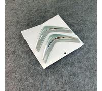 DLLHL Coche Emblema para Citroen C4 Picasso 2007-2010, Insignia Logo Adhesivo 3D de Metal para Coche Piezas para Coche,Silver