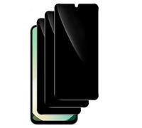 DLMTVO para Blackview Shark 6, 3 Piezas Protector de Vidrio Templado Antiespía Pantalla de Privacidad Película de Cristal