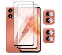 DLMTVO para Motorola Moto G84 G54 G34 G24 G14 G04, película Protectora de Pantalla 2.5D de Vidrio Templado 4 en 1