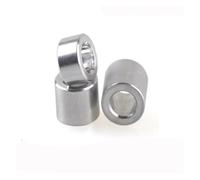 DLNTXFDG Arandela Plana de Aluminio sin Casquillo de separación de Rosca M3 M4 M5 M6 M8 M10(M3 20pcs,(Thickness L) 2mm)