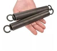 DLNTXFDG Resorte De Acero con Resorte De Gancho, Resorte De Horno, Diámetro del Alambre 4 Mm, Diámetro Exterior 25 Mm, Longitud 100-300 Mm.(150mm,25mm(2pcs))