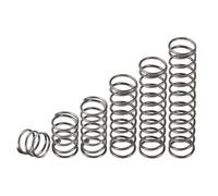 DLNTXFDG Resorte de compresión de Acero, Resorte de Retorno de Acero, diámetro Exterior de 2-8mm, diámetro de Alambre de 0,3mm, 10 Uds.(25mm,8mm)