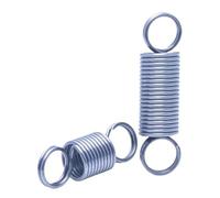 DLNTXFDG Resorte de tensión de Acero de Doble Bucle, diámetro del Cable de 0,8 mm, diámetro Exterior de 6 mm, Longitud de 20 a 250 mm.(250mm(5pcs))