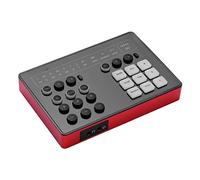 DLOETT SC-M1 Tarjeta de Sonido portátil para transmisión en Vivo con DSP para teléfono, Tableta, computadora, transmisión en Vivo, grabación de Karaokes