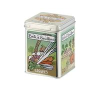 DLP - Caja de caldos de metal - Verduras vintage
