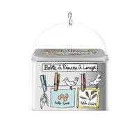 DLP - Caja de pinzas para ropa (con bisagra)