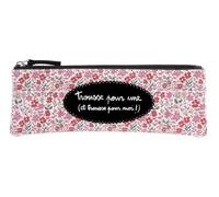 DLP, Estuche para Todo - Estuche para Un, Rosa con flores, Estuche