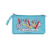 DLP Helen Loulou - Estuche, azul claro, 20x 5 x11 cm, moderno