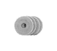 DLRBNDMGF Soporte De Paño, Bandeja/Almohadilla For Fregona, Accesorios De Repuesto For Aspiradora Robot, Compatible con Roborock, Fregona Q Revo(4pcs)