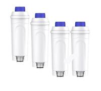 DLSC002 Café, Compatible Con Delonghi DLS C002 CFL-950 5513292811 CFL-950, SER3017 ECAM ESAM ETAM Serie Filtro De Agua Blanda(4PCS)