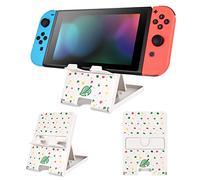 DLseego Soporte Compatible con OLED/Switch/Switch Lite, Soporte Ajustable y Antideslizante para Consola Switch, Animal Crossing