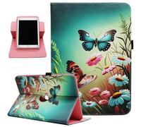 Dluggs - Funda Universal para Tablet de 8 Pulgadas, Funda Universal de 7 Pulgadas, Funda giratoria para Tablet Android de 7 8 Pulgadas, Funda giratoria de 360 Grados con Soporte para Tablet de 7.0 a